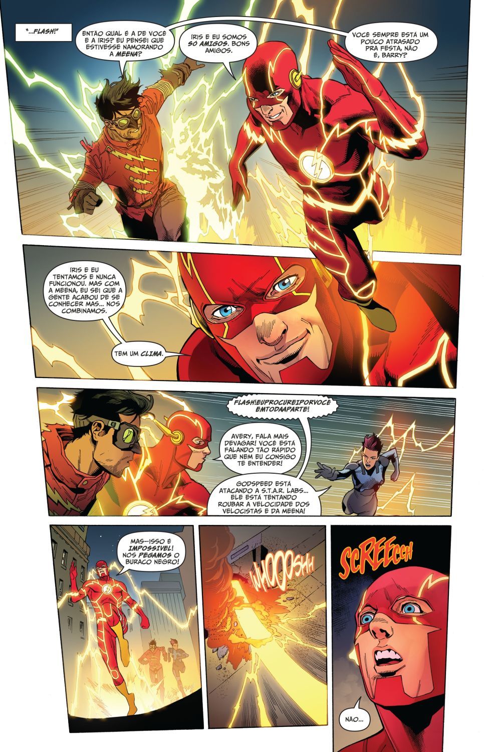 Read DC Rebirth - Flash (PT-BR) PT Manga Online