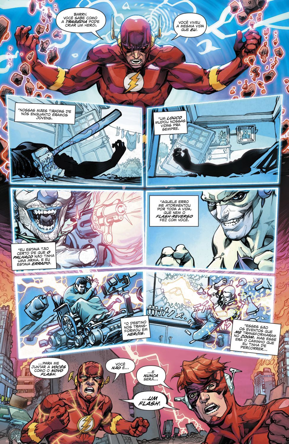 Read DC Rebirth - Flash (PT-BR) PT Manga Online