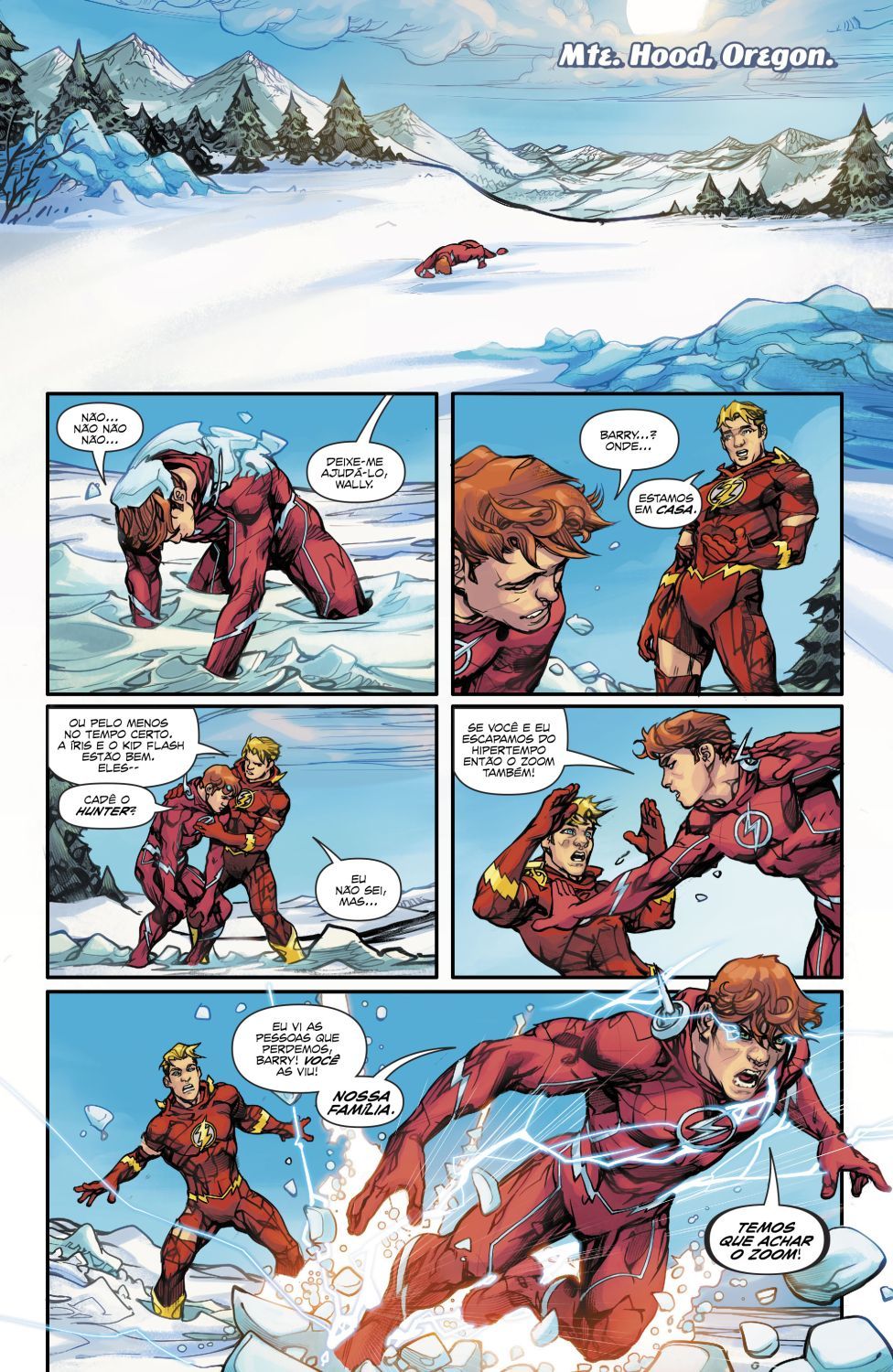Read DC Rebirth - Flash (PT-BR) PT Manga Online