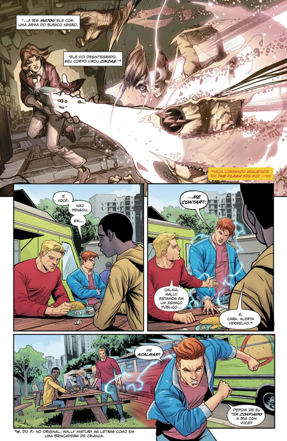 Read DC Rebirth - Flash (PT-BR) PT Manga Online