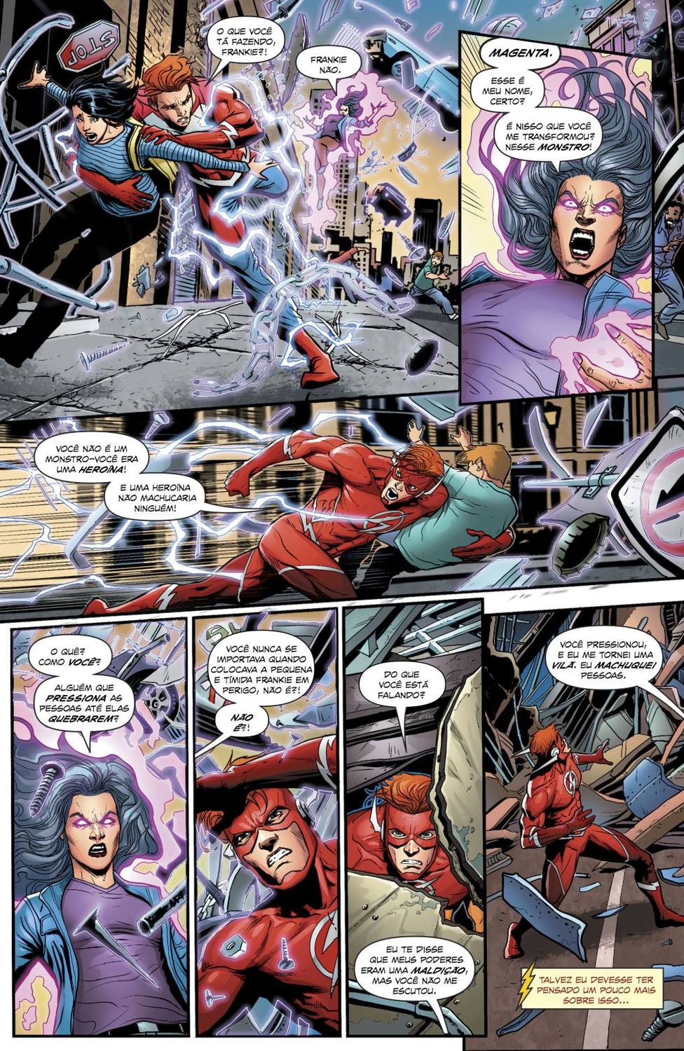 Read DC Rebirth - Flash (PT-BR) PT Manga Online