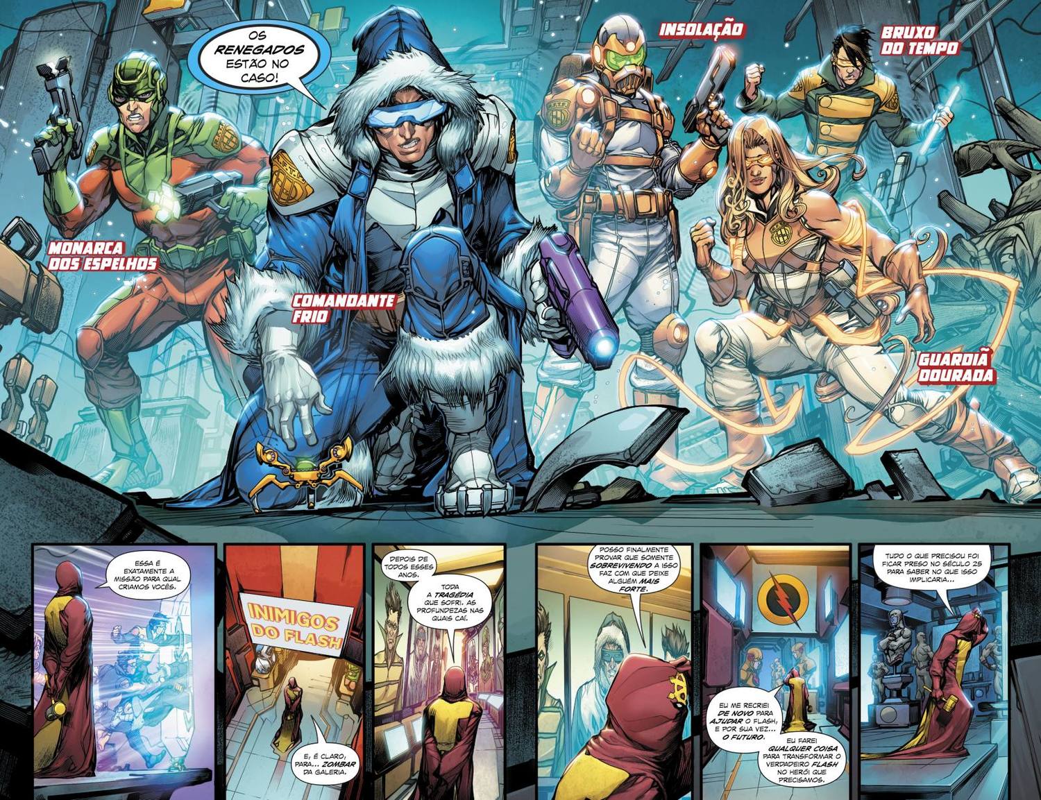 Read DC Rebirth - Flash (PT-BR) PT Manga Online