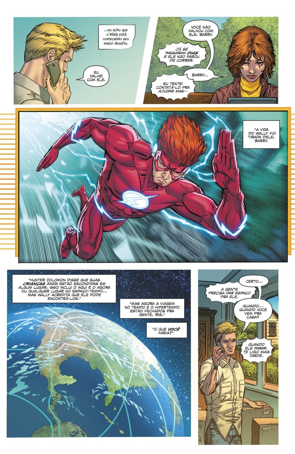 Read DC Rebirth - Flash (PT-BR) PT Manga Online