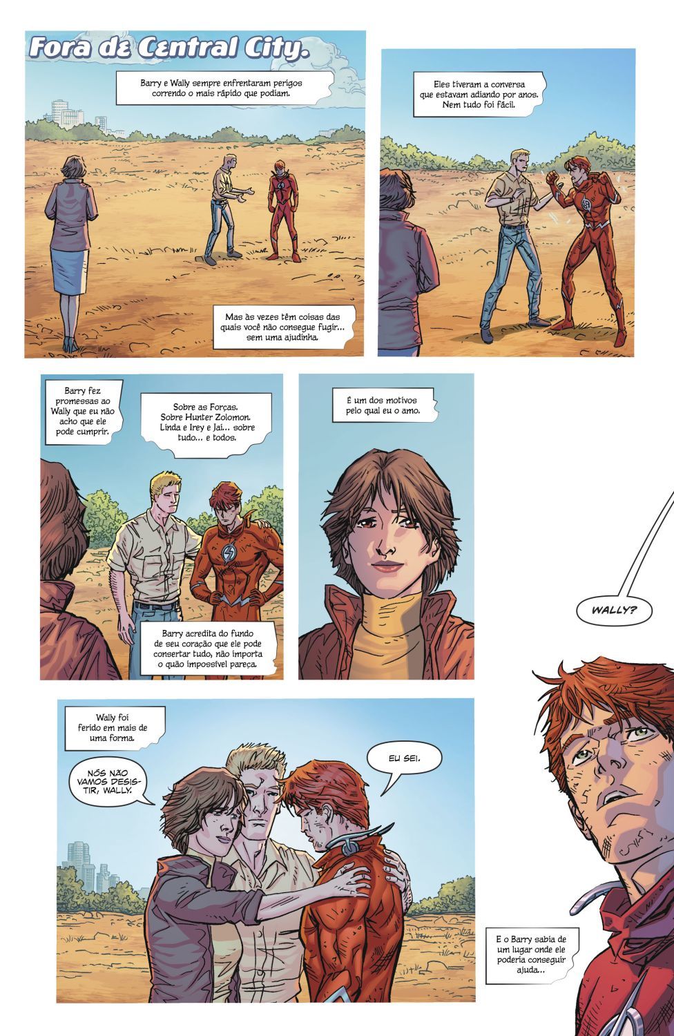 Read DC Rebirth - Flash (PT-BR) PT Manga Online