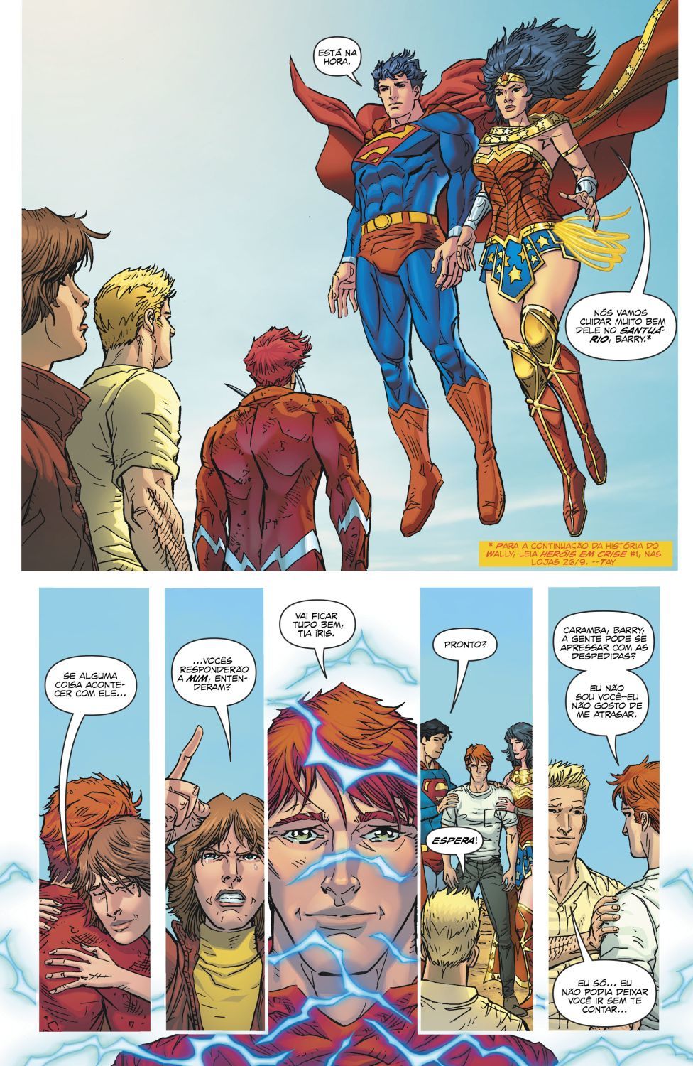 Read DC Rebirth - Flash (PT-BR) PT Manga Online