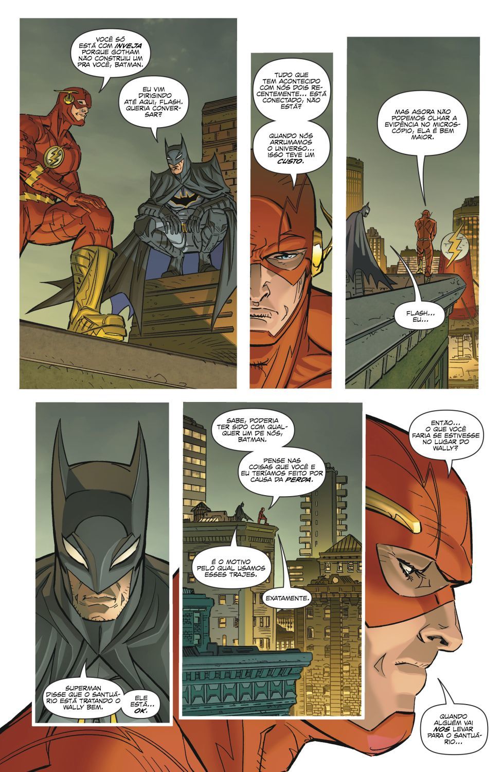 Read DC Rebirth - Flash (PT-BR) PT Manga Online