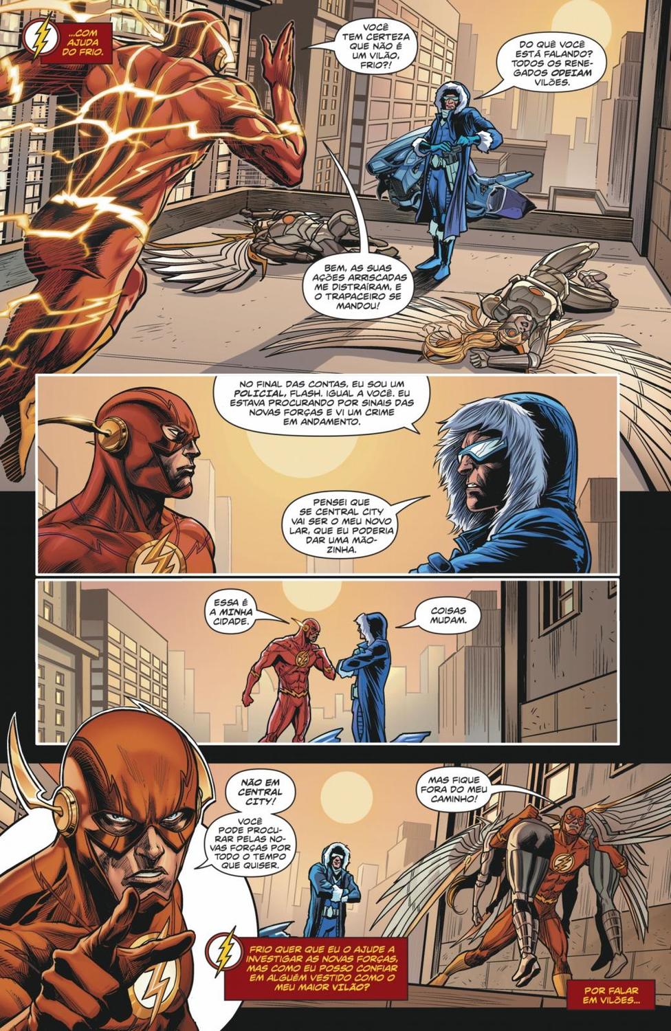 Read DC Rebirth - Flash (PT-BR) PT Manga Online