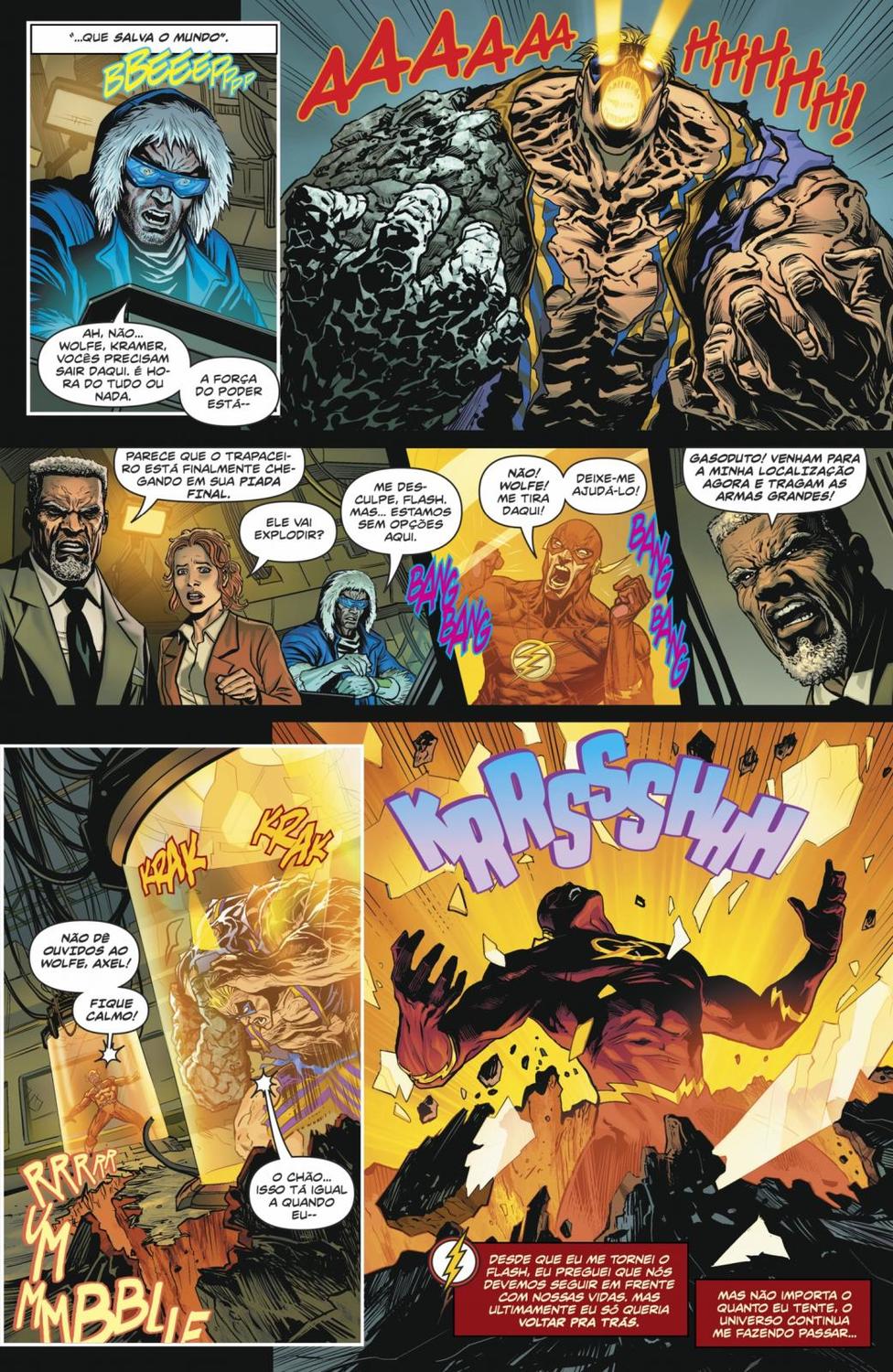 Read DC Rebirth - Flash (PT-BR) PT Manga Online
