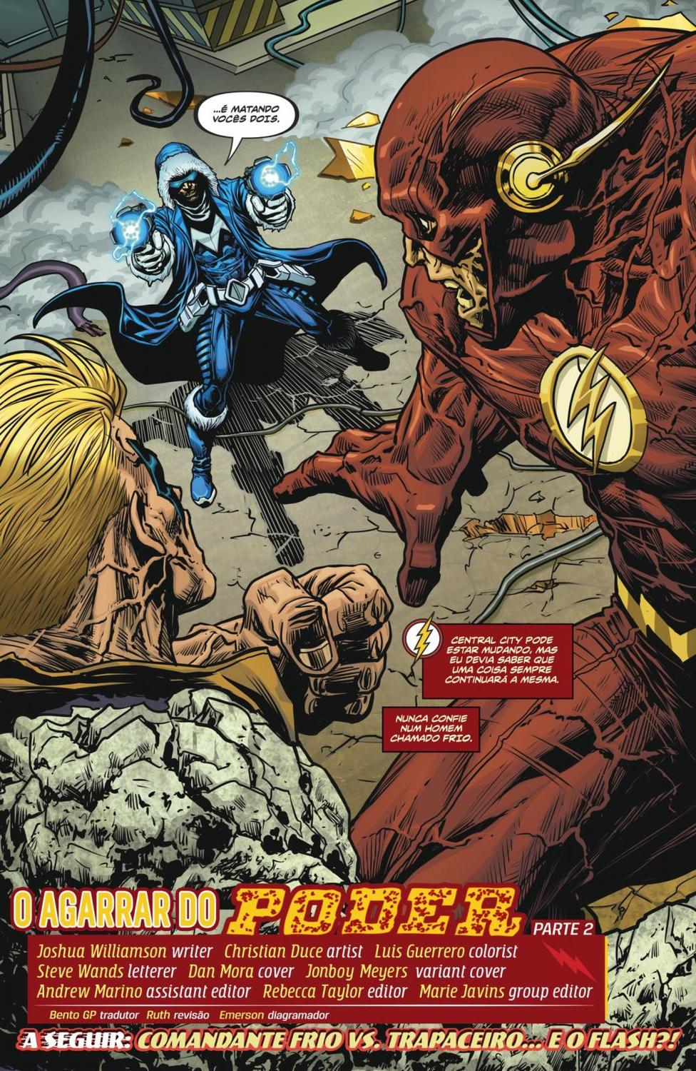 Read DC Rebirth - Flash (PT-BR) PT Manga Online