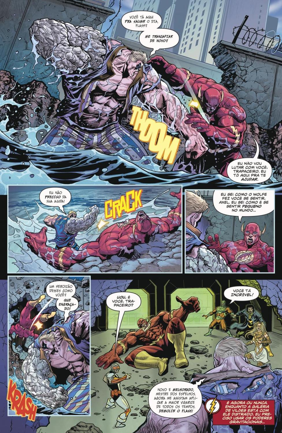 Read DC Rebirth - Flash (PT-BR) PT Manga Online