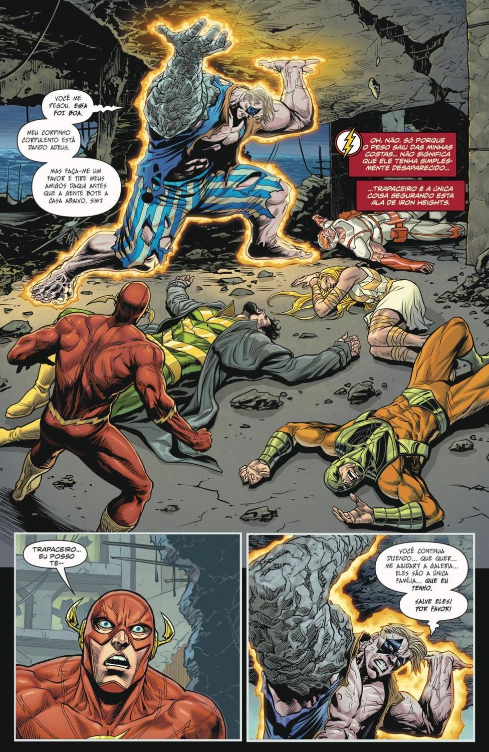 Read DC Rebirth - Flash (PT-BR) PT Manga Online