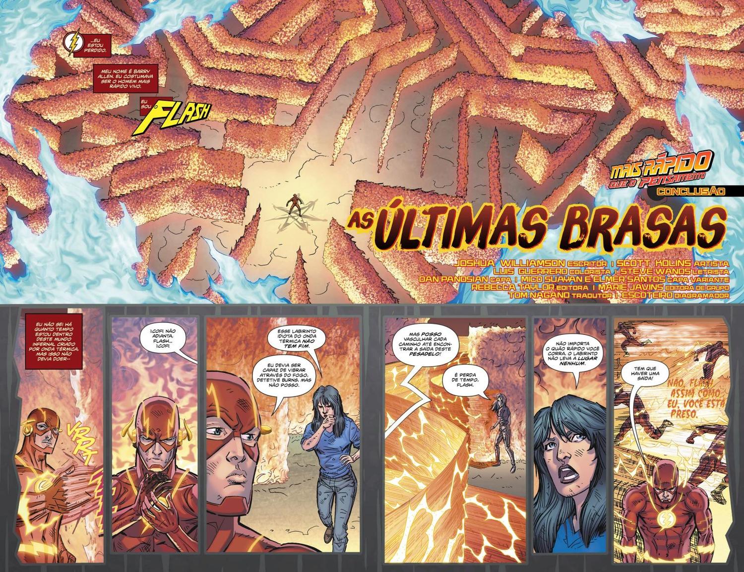 Read DC Rebirth - Flash (PT-BR) PT Manga Online