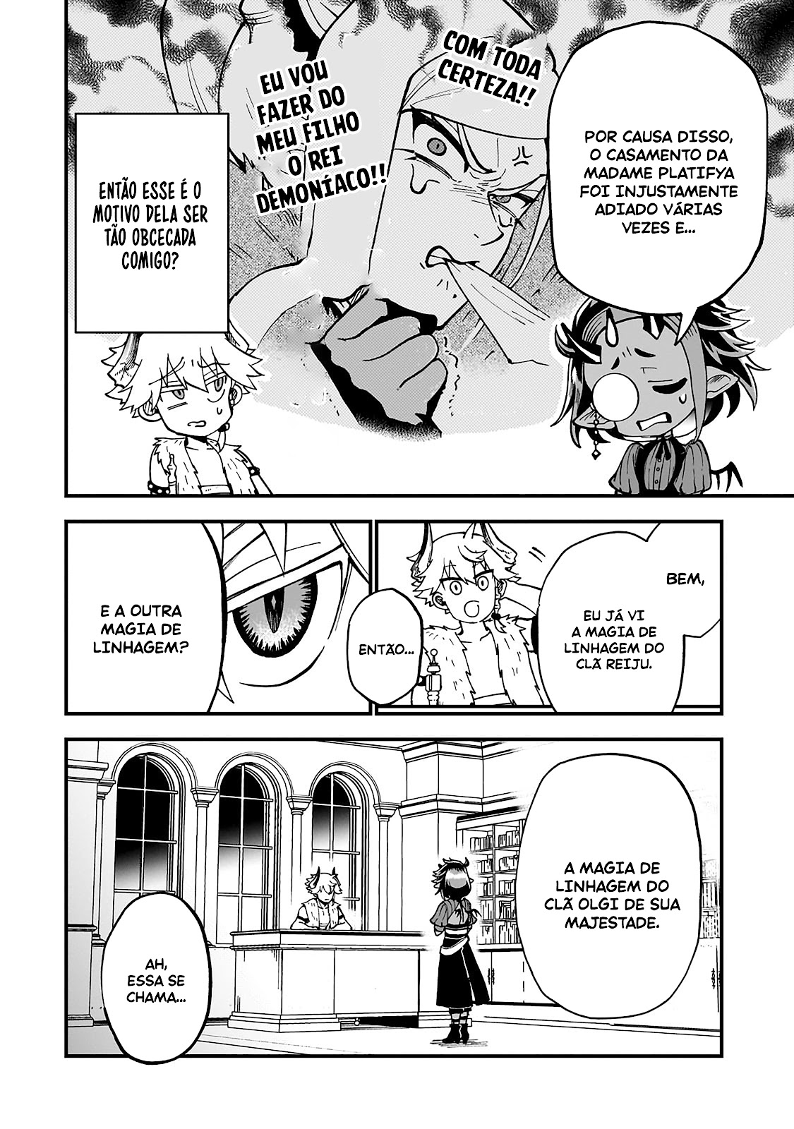 Read Dainana Maouji Jilbagias no Maou Keikokuki (PT-BR) PT Manga Online