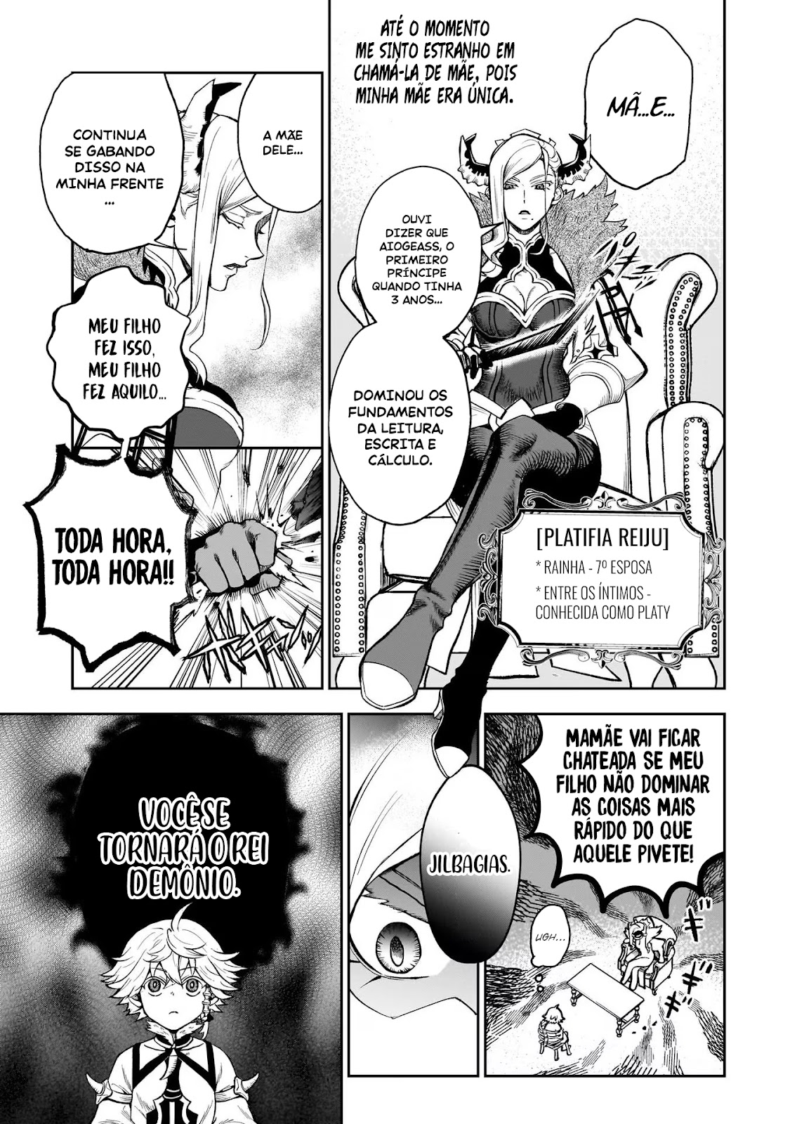 Read Dainana Maouji Jilbagias no Maou Keikokuki (PT-BR) PT Manga Online