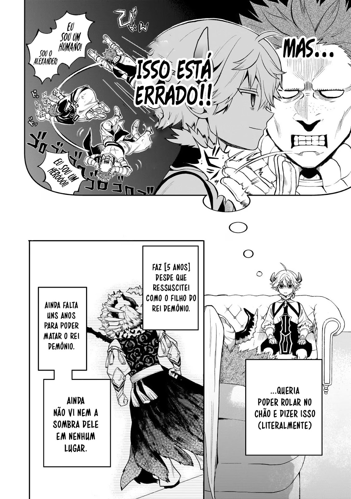 Read Dainana Maouji Jilbagias no Maou Keikokuki (PT-BR) PT Manga Online