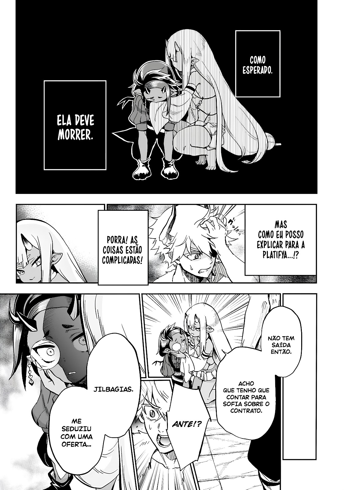 Read Dainana Maouji Jilbagias no Maou Keikokuki (PT-BR) PT Manga Online
