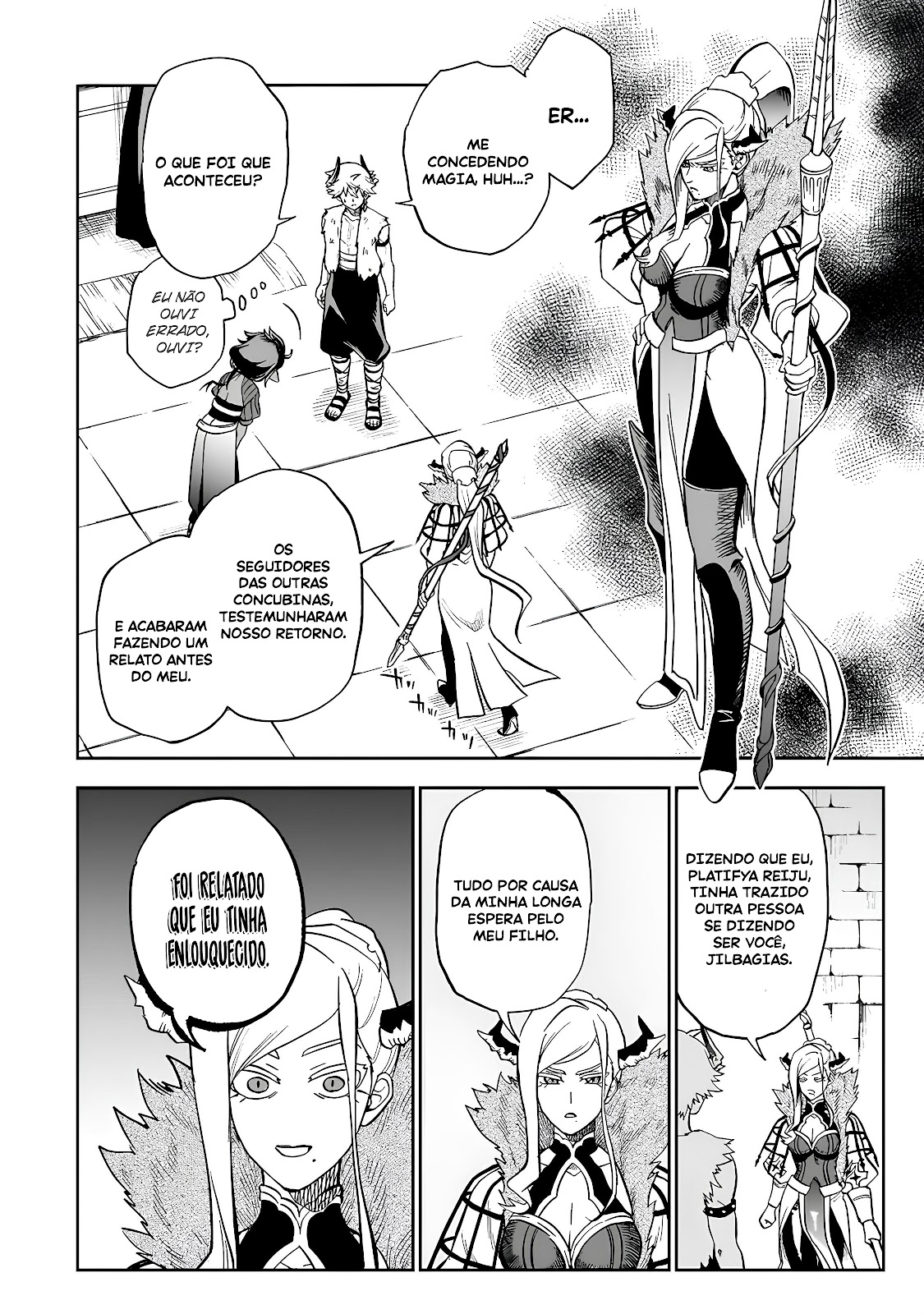 Read Dainana Maouji Jilbagias no Maou Keikokuki (PT-BR) PT Manga Online
