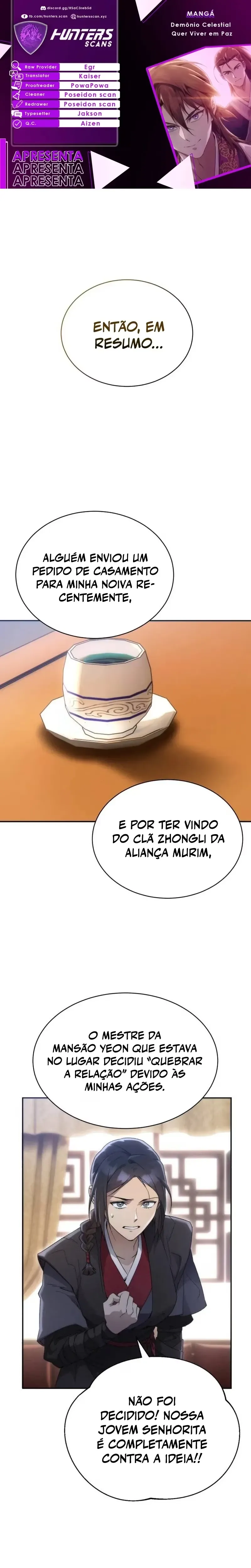 Read Demônio Celestial Quer Viver em Paz (PT-BR) PT Manga Online