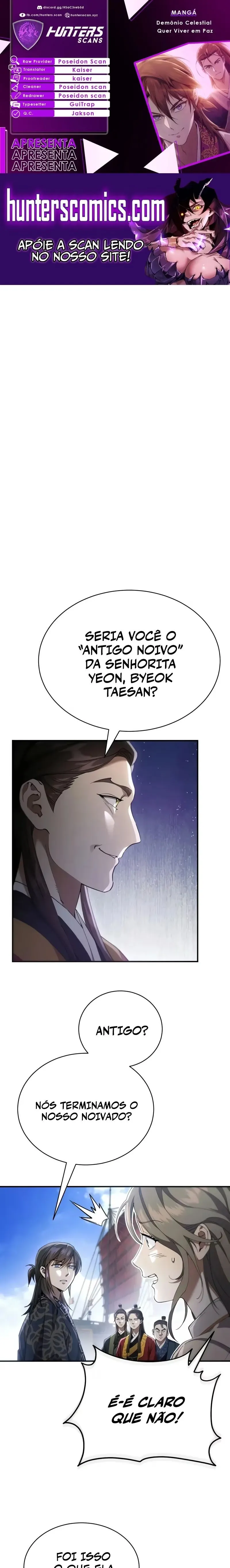 Read Demônio Celestial Quer Viver em Paz (PT-BR) PT Manga Online