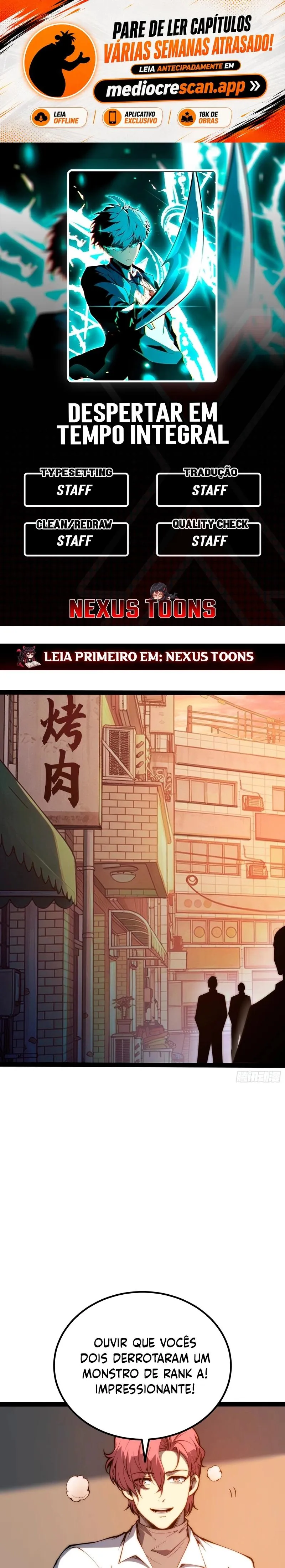 Read Despertar em Tempo Integral (PT-BR) PT Manga Online