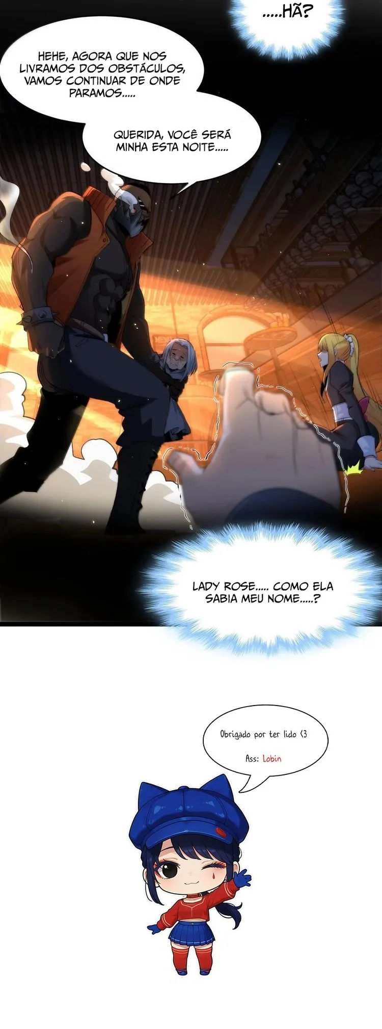 Read Eu Realmente Não Sou o Lacaio do Deus Demônio (PT-BR) PT Manga Online
