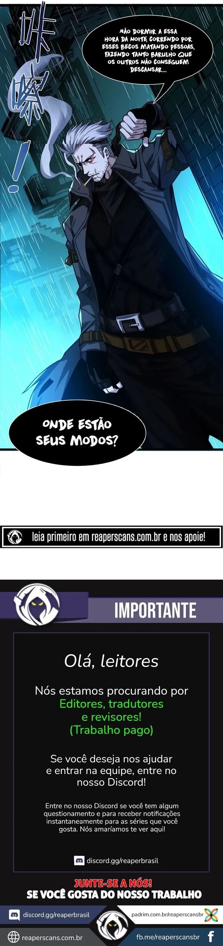 Read Eu Realmente Não Sou o Lacaio do Deus Demônio (PT-BR) PT Manga Online