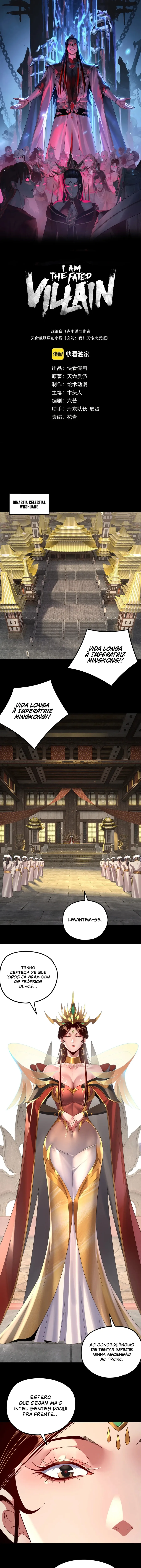Read Eu Sou o Vilão Predestinado (PT-BR) PT Manga Online