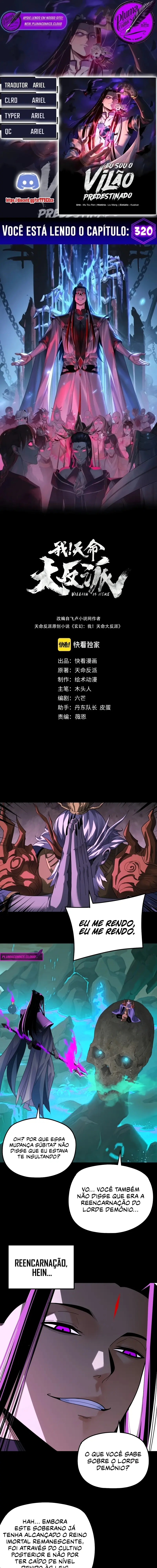 Read Eu Sou o Vilão Predestinado (PT-BR) PT Manga Online