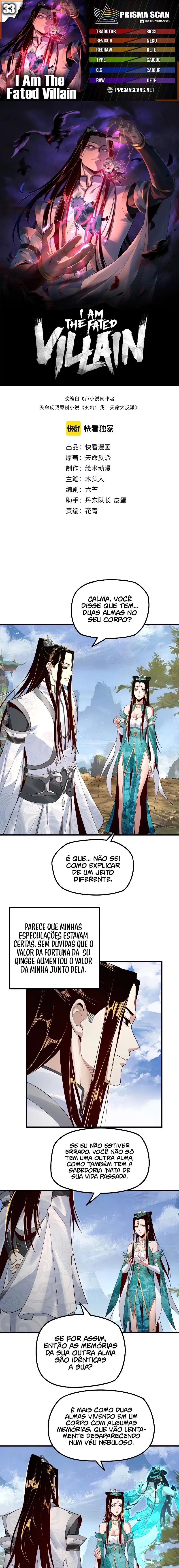 Read Eu Sou o Vilão Predestinado (PT-BR) PT Manga Online