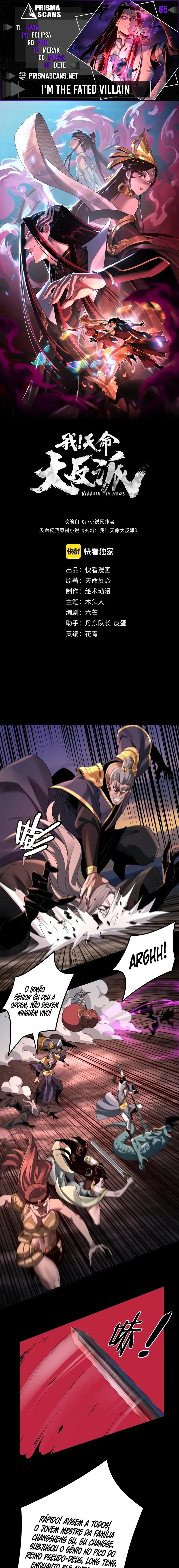 Read Eu Sou o Vilão Predestinado (PT-BR) PT Manga Online