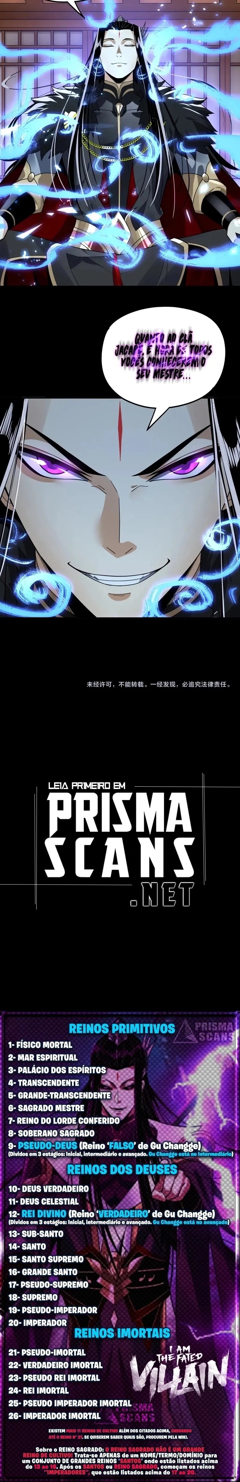 Read Eu Sou o Vilão Predestinado (PT-BR) PT Manga Online
