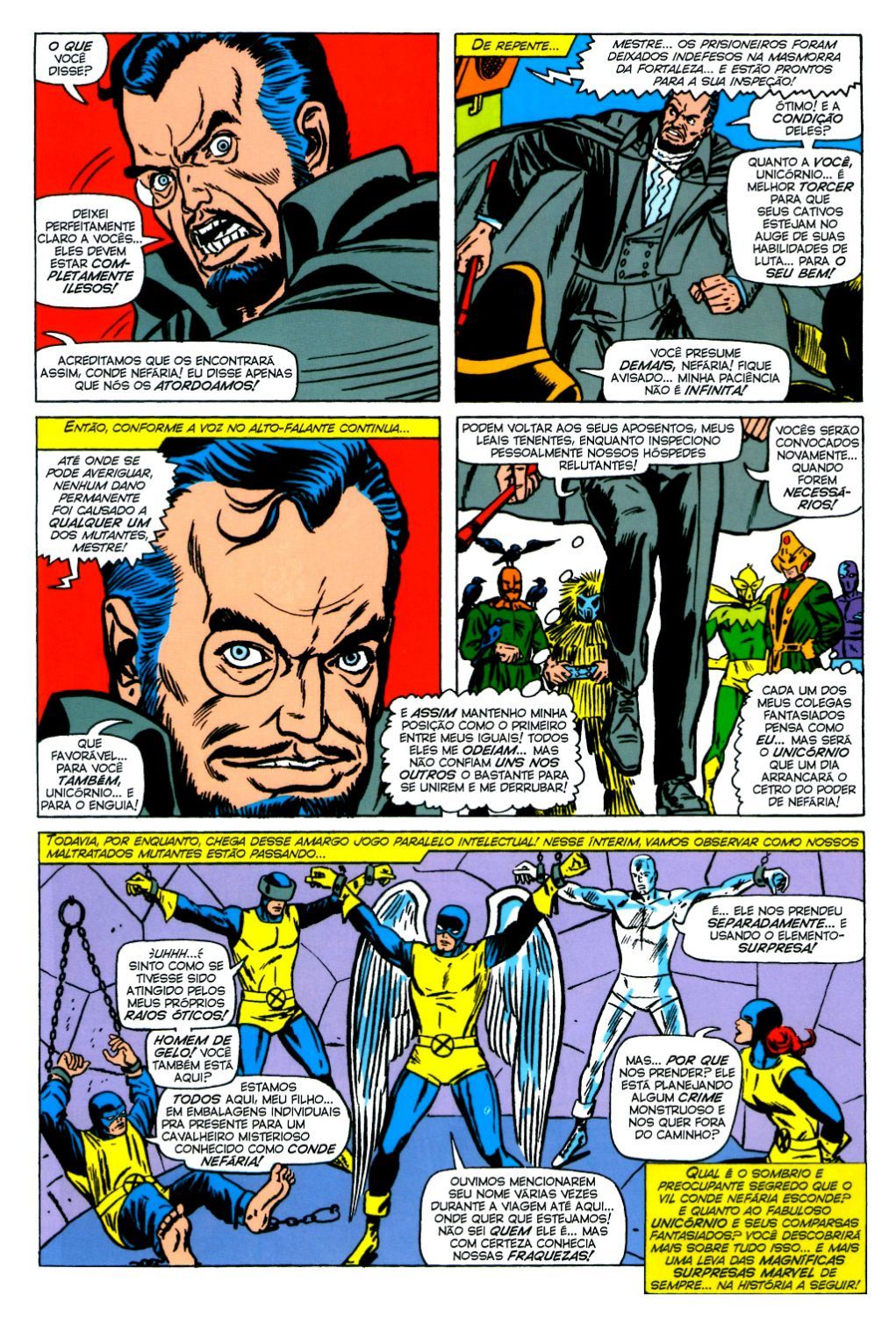 Read Fabulosos X-Men V1 (1963) (PT-BR) PT Manga Online