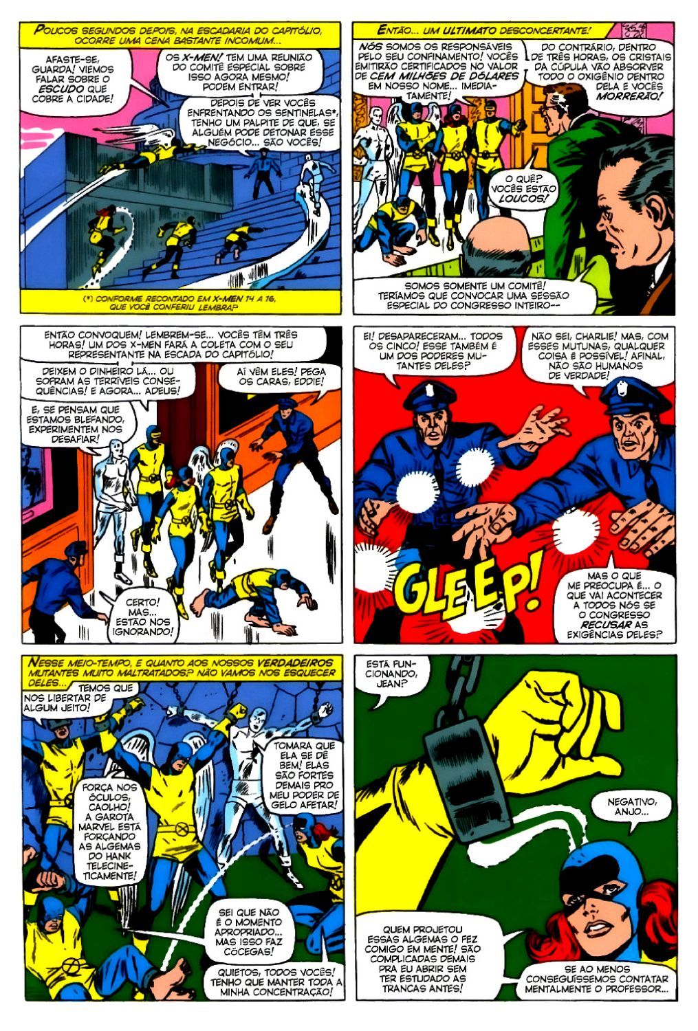 Read Fabulosos X-Men V1 (1963) (PT-BR) PT Manga Online