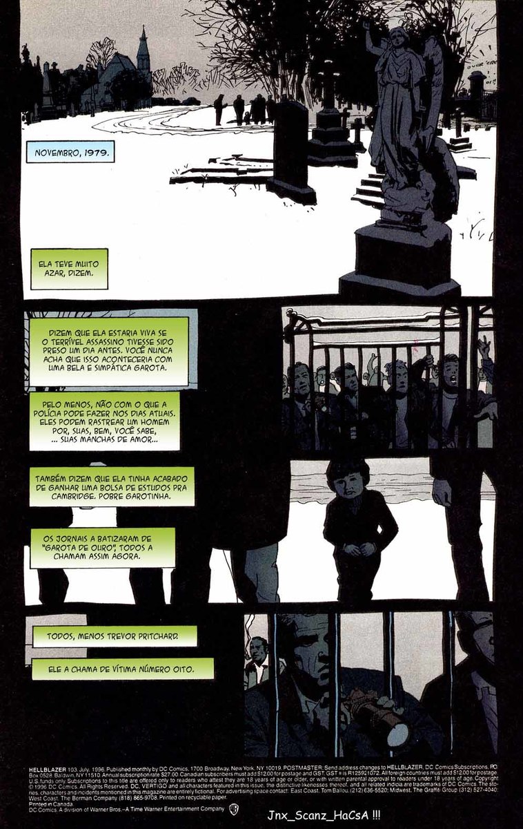 Read Hellblazer (PT-BR) PT Manga Online