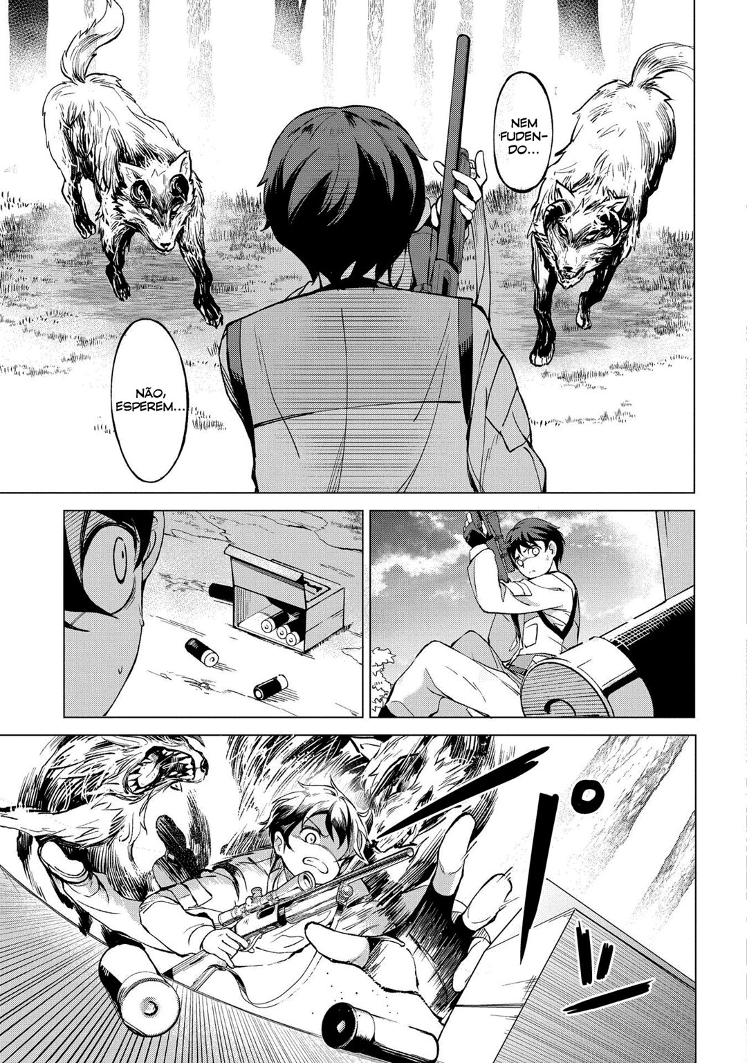 Read Hokkaido no Geneki Hunter ga Isekai ni Hourikoma Rete Mita Elf Yome to Meguru Isekai Shuryou Life (PT-BR) PT Manga Online