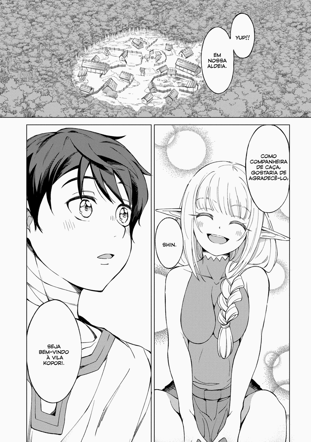 Read Hokkaido no Geneki Hunter ga Isekai ni Hourikoma Rete Mita Elf Yome to Meguru Isekai Shuryou Life (PT-BR) PT Manga Online