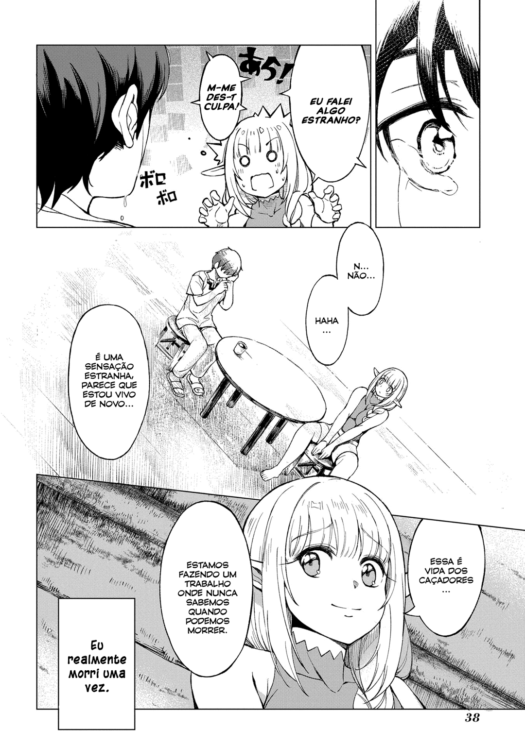 Read Hokkaido no Geneki Hunter ga Isekai ni Hourikoma Rete Mita Elf Yome to Meguru Isekai Shuryou Life (PT-BR) PT Manga Online