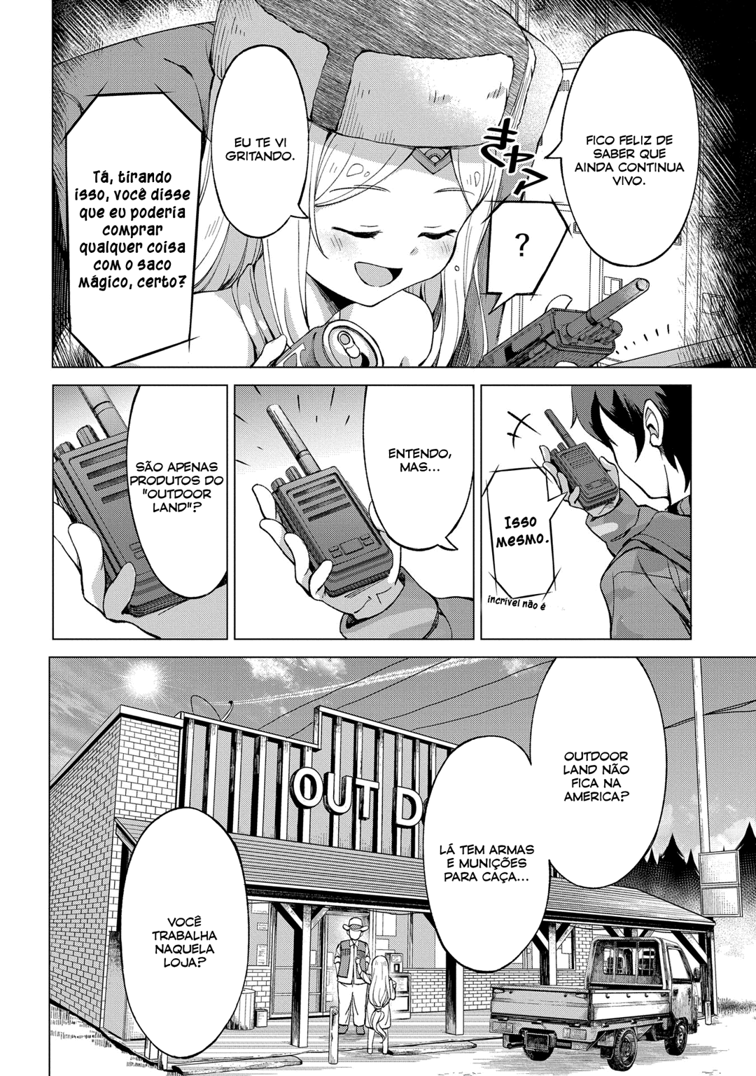 Read Hokkaido no Geneki Hunter ga Isekai ni Hourikoma Rete Mita Elf Yome to Meguru Isekai Shuryou Life (PT-BR) PT Manga Online