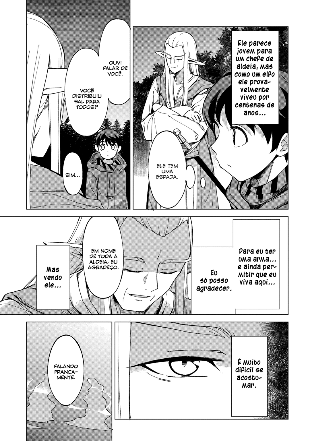 Read Hokkaido no Geneki Hunter ga Isekai ni Hourikoma Rete Mita Elf Yome to Meguru Isekai Shuryou Life (PT-BR) PT Manga Online