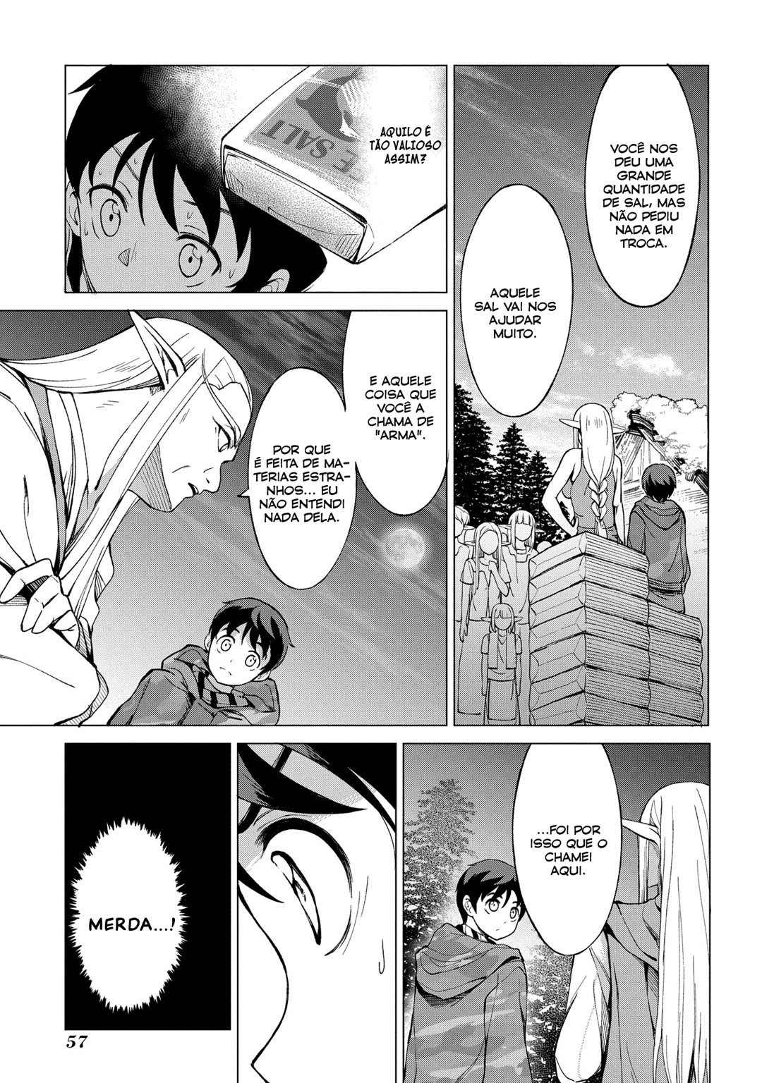Read Hokkaido no Geneki Hunter ga Isekai ni Hourikoma Rete Mita Elf Yome to Meguru Isekai Shuryou Life (PT-BR) PT Manga Online