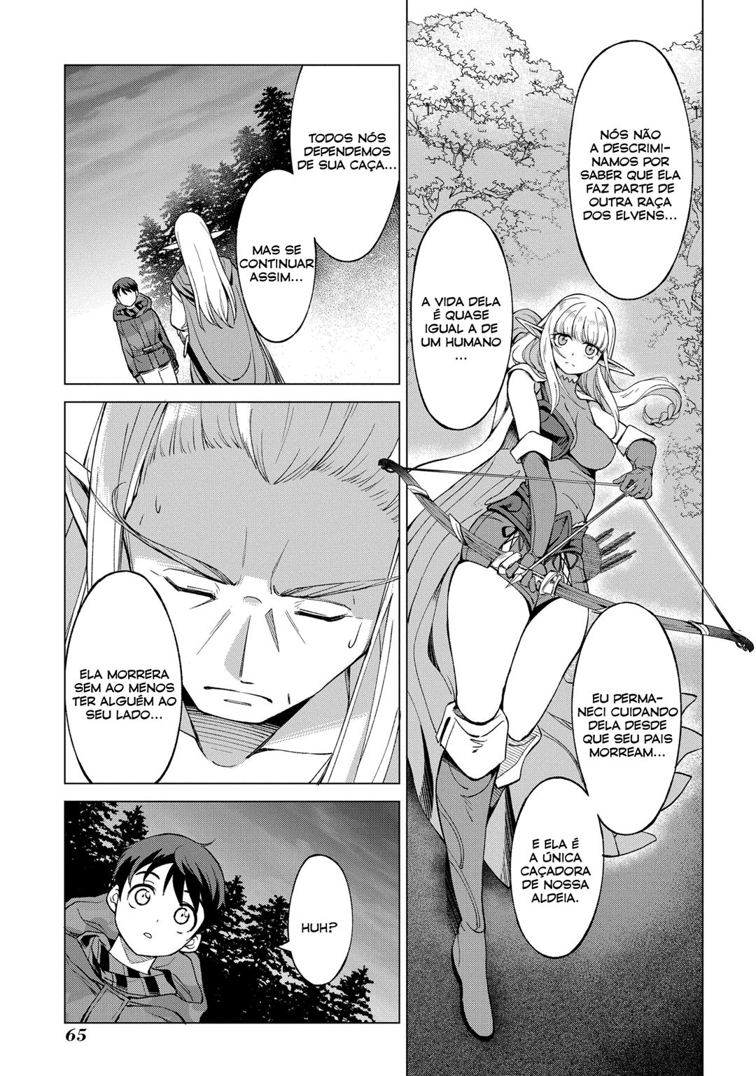 Read Hokkaido no Geneki Hunter ga Isekai ni Hourikoma Rete Mita Elf Yome to Meguru Isekai Shuryou Life (PT-BR) PT Manga Online