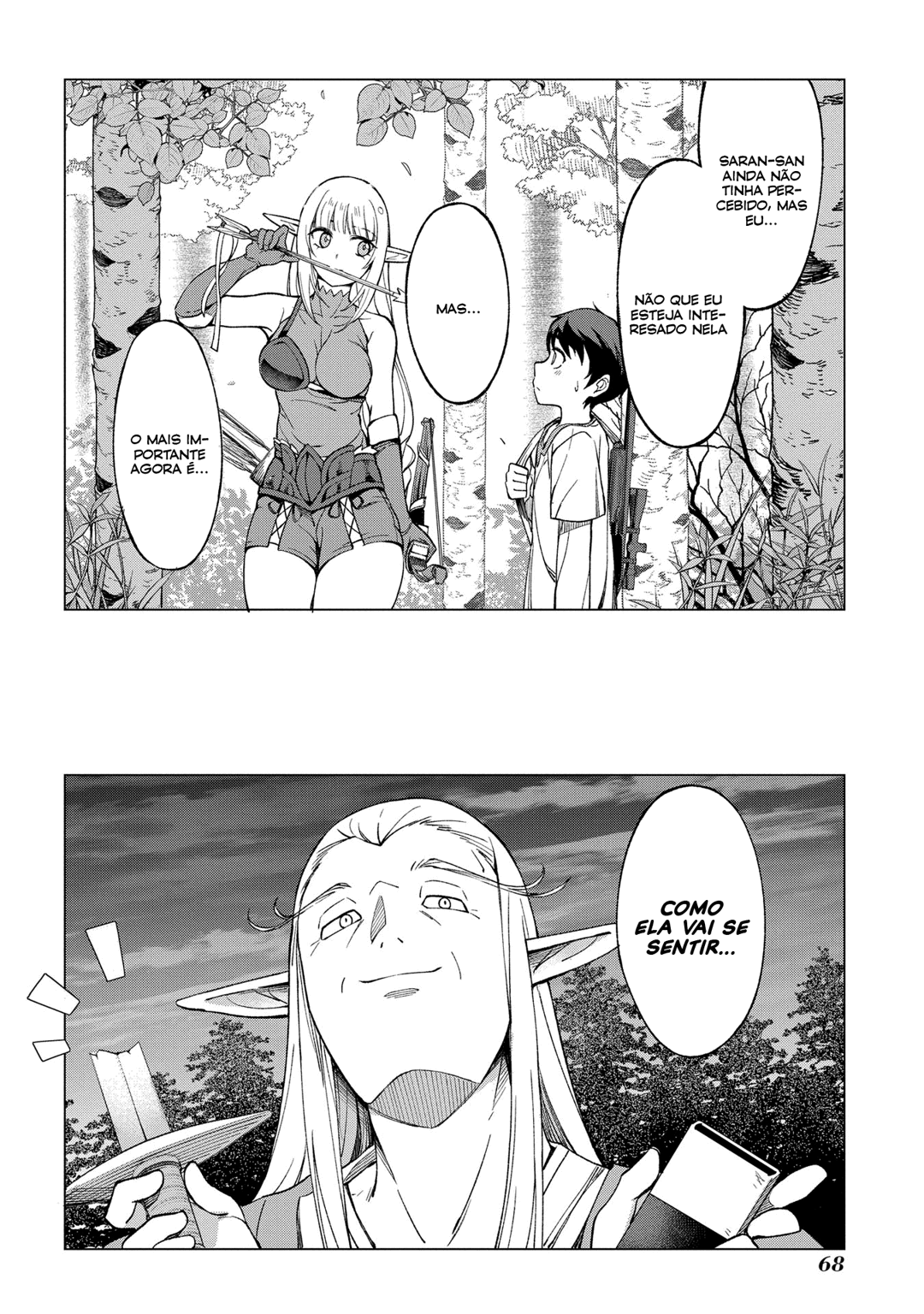 Read Hokkaido no Geneki Hunter ga Isekai ni Hourikoma Rete Mita Elf Yome to Meguru Isekai Shuryou Life (PT-BR) PT Manga Online