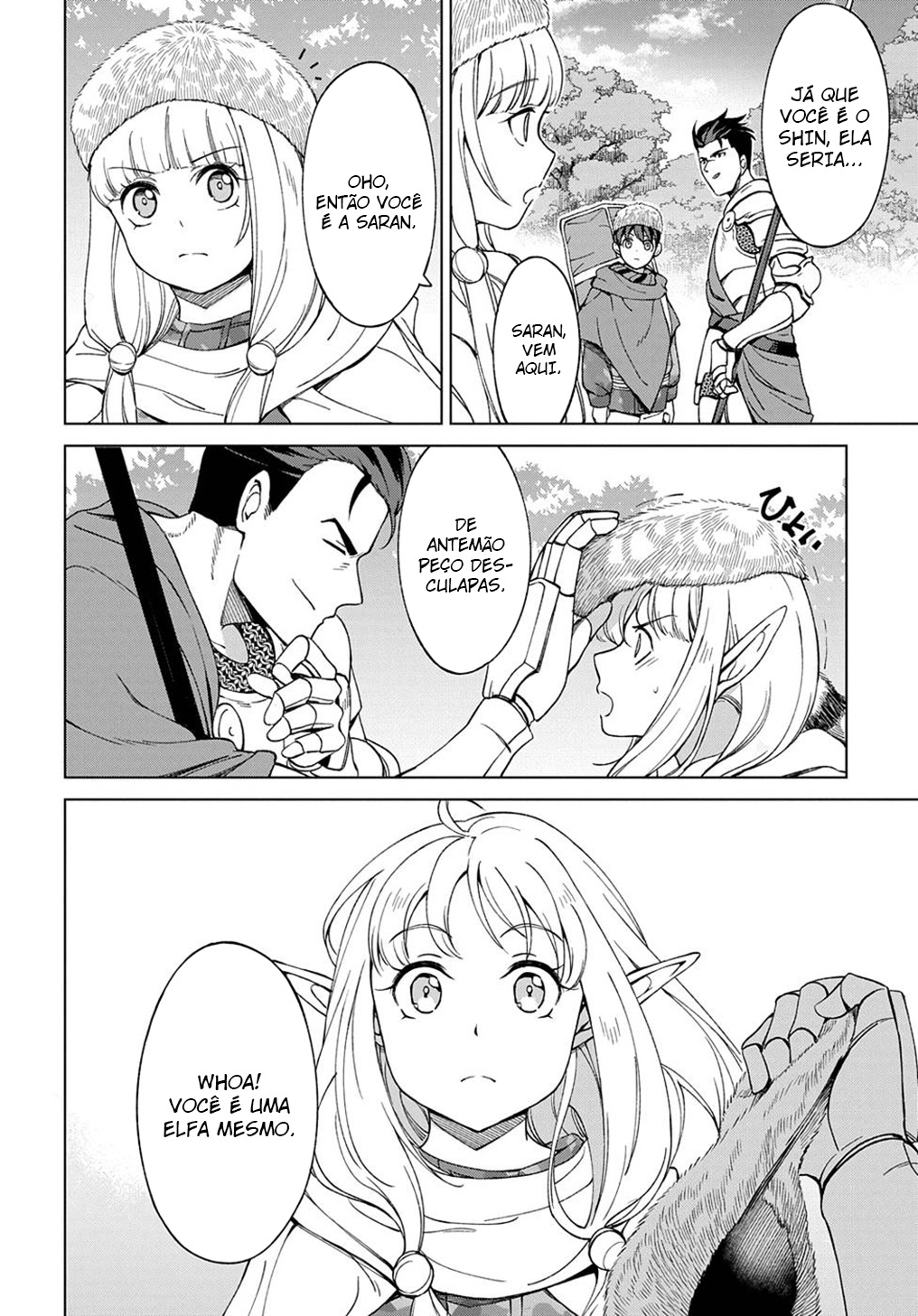 Read Hokkaido no Geneki Hunter ga Isekai ni Hourikoma Rete Mita Elf Yome to Meguru Isekai Shuryou Life (PT-BR) PT Manga Online