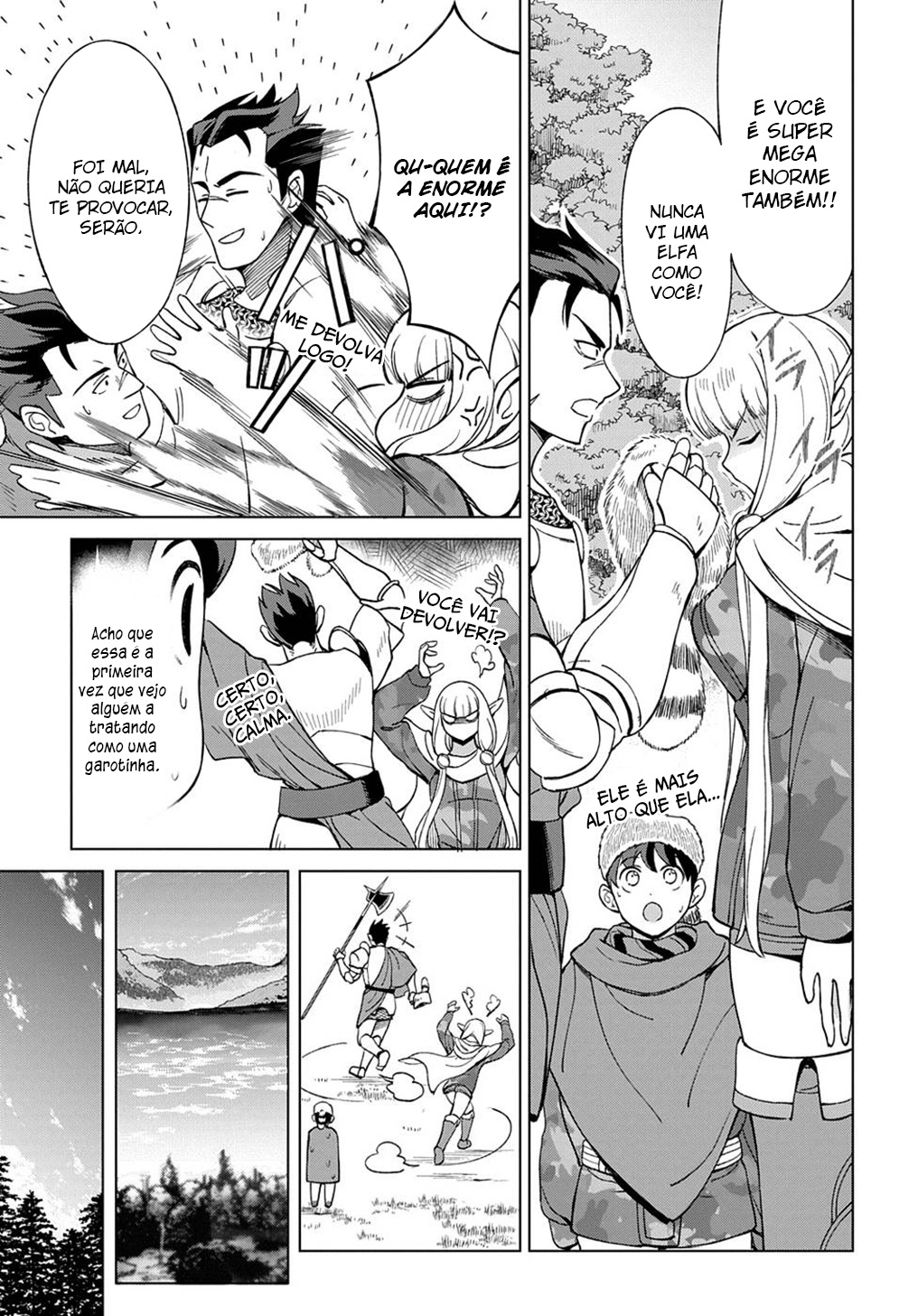 Read Hokkaido no Geneki Hunter ga Isekai ni Hourikoma Rete Mita Elf Yome to Meguru Isekai Shuryou Life (PT-BR) PT Manga Online