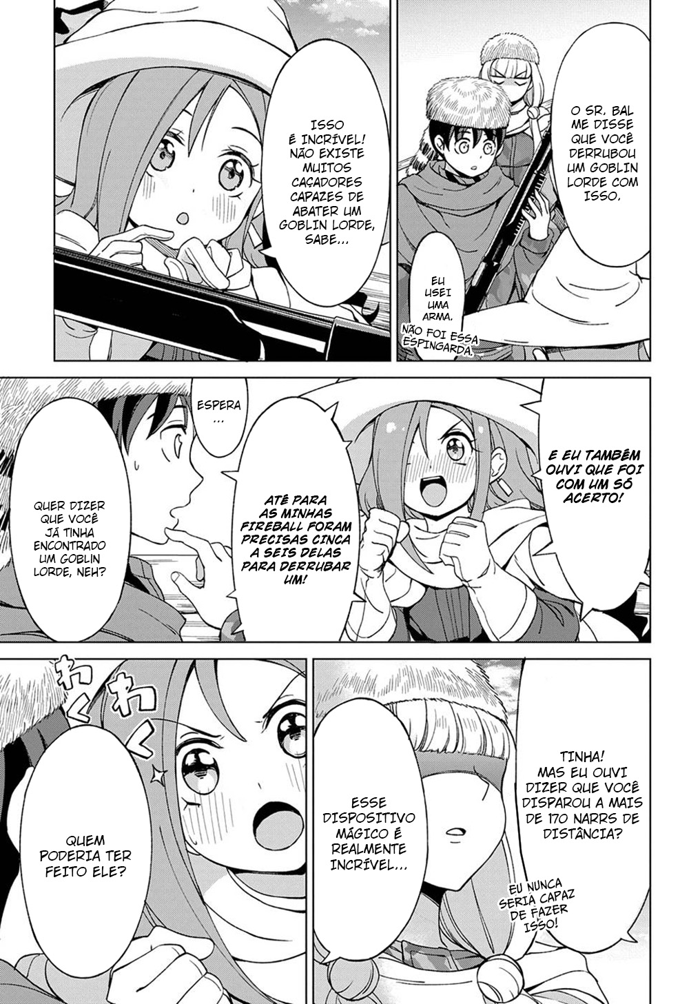 Read Hokkaido no Geneki Hunter ga Isekai ni Hourikoma Rete Mita Elf Yome to Meguru Isekai Shuryou Life (PT-BR) PT Manga Online