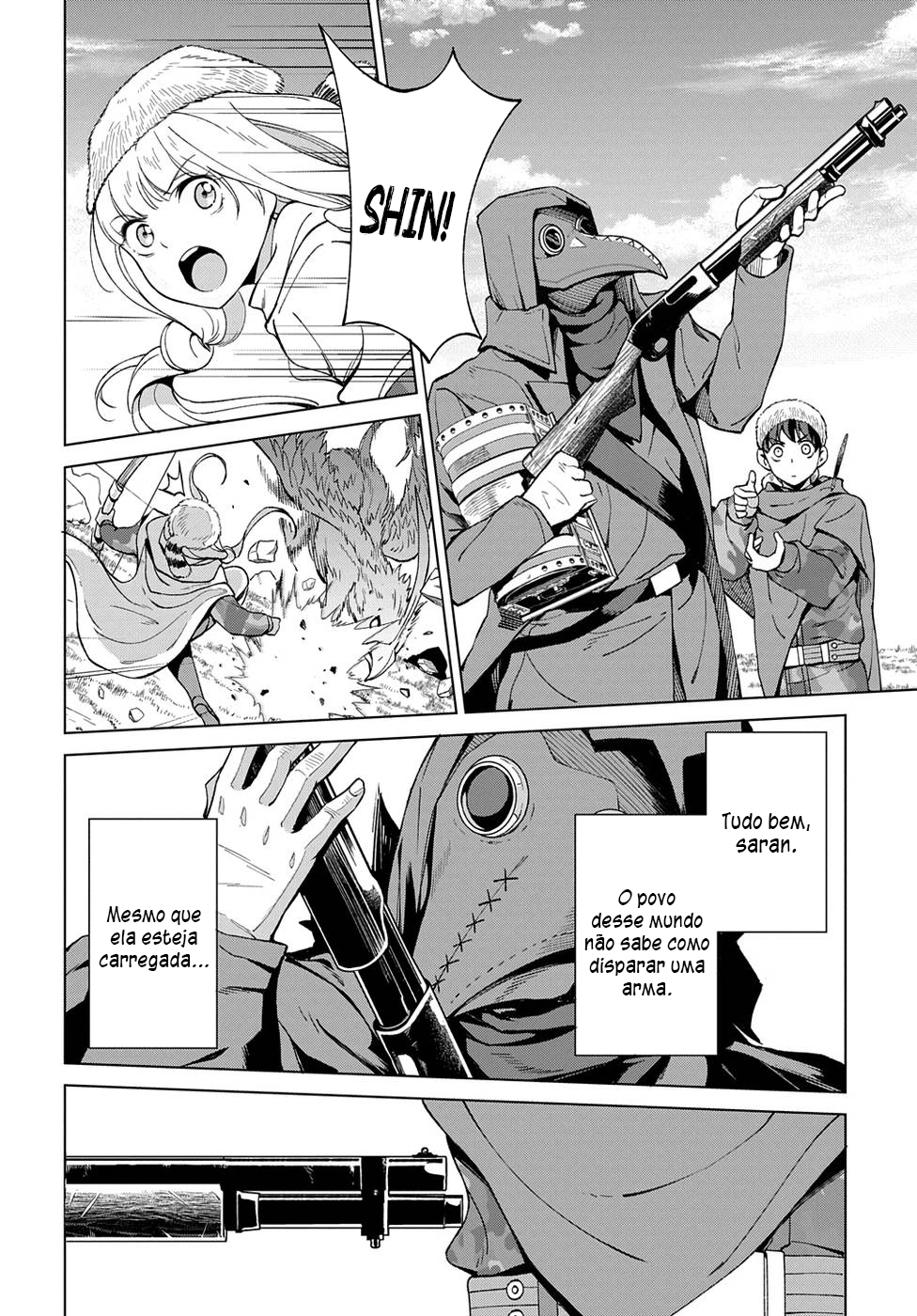 Read Hokkaido no Geneki Hunter ga Isekai ni Hourikoma Rete Mita Elf Yome to Meguru Isekai Shuryou Life (PT-BR) PT Manga Online
