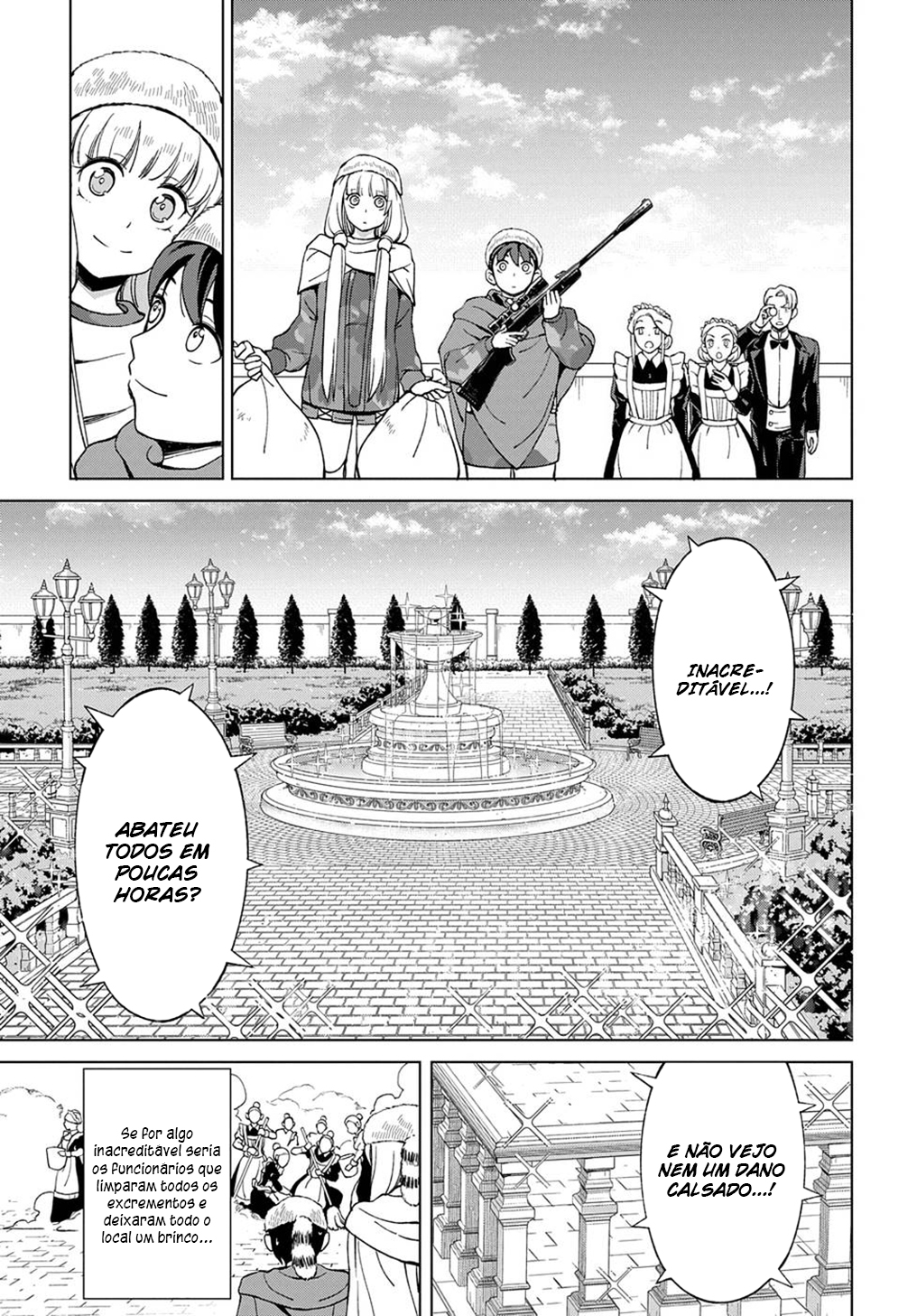 Read Hokkaido no Geneki Hunter ga Isekai ni Hourikoma Rete Mita Elf Yome to Meguru Isekai Shuryou Life (PT-BR) PT Manga Online