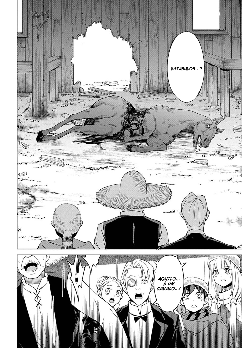 Read Hokkaido no Geneki Hunter ga Isekai ni Hourikoma Rete Mita Elf Yome to Meguru Isekai Shuryou Life (PT-BR) PT Manga Online