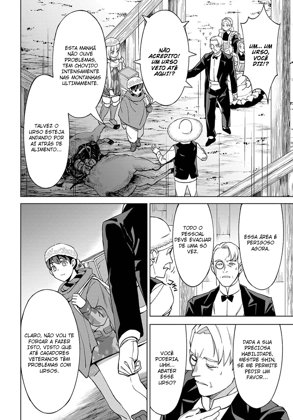 Read Hokkaido no Geneki Hunter ga Isekai ni Hourikoma Rete Mita Elf Yome to Meguru Isekai Shuryou Life (PT-BR) PT Manga Online