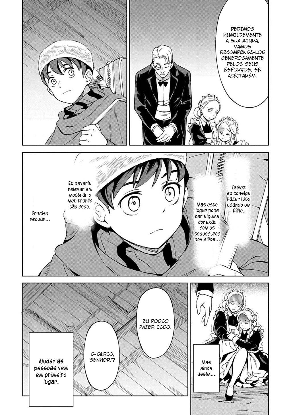 Read Hokkaido no Geneki Hunter ga Isekai ni Hourikoma Rete Mita Elf Yome to Meguru Isekai Shuryou Life (PT-BR) PT Manga Online